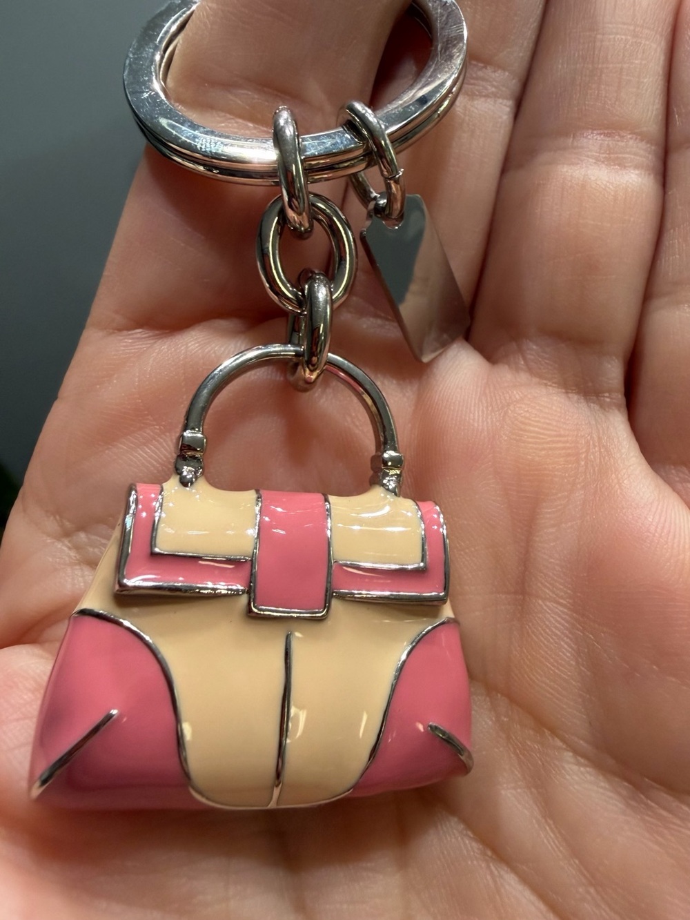 Coach Y2K pink Soho bag charm or Keyring - Picture 2 of 2